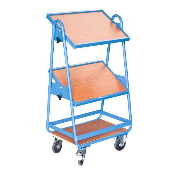 Chariot Porte Bacs Avec Plateaux Inclinables Max 200kg