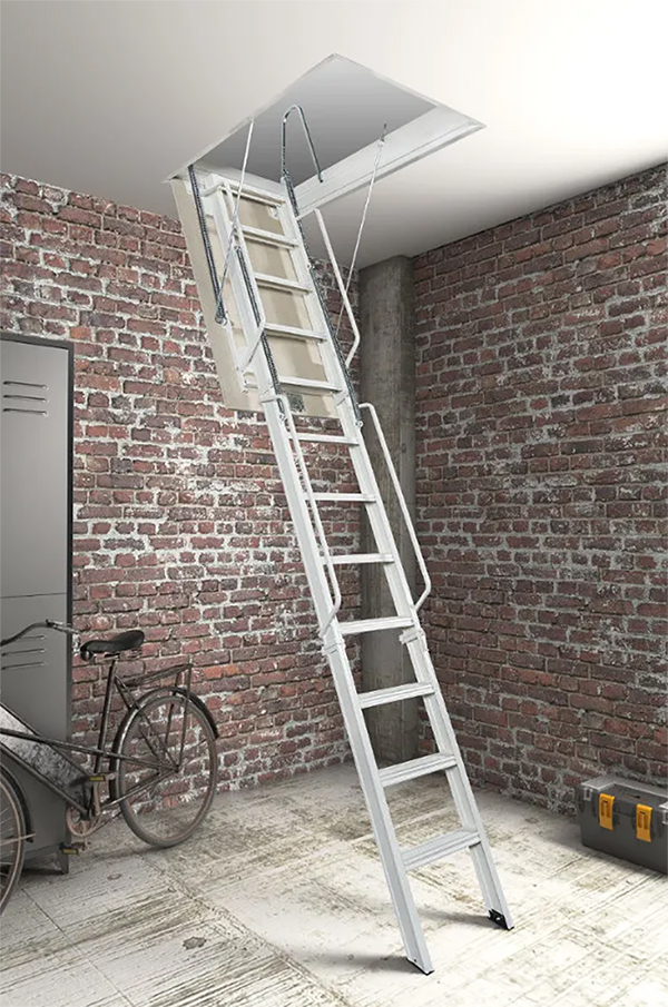Échelle escamotable 5m – ultra-haute