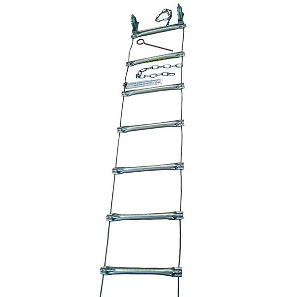 Échelle De Secours En Corde 6 M - Anti-feu, 200 Kg - Pour Balcon, Fenêtre, évacuation
