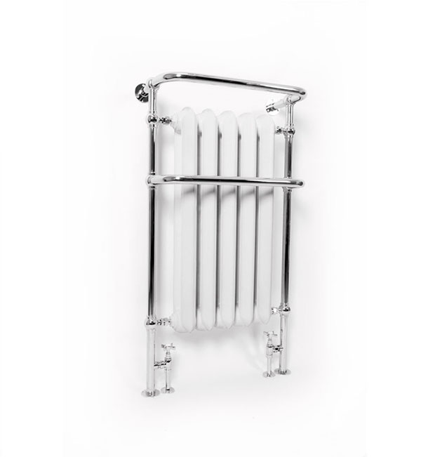 Radiatore design in ghisa bianco : altezza 1200mm