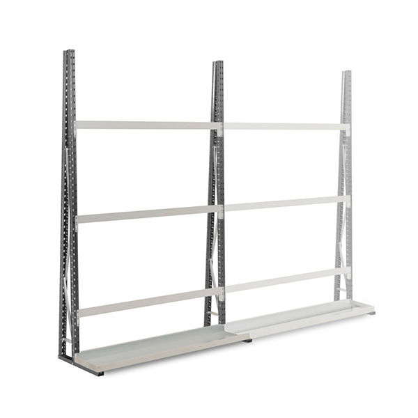 Devant Racks Rack vertical simple face – Solution de rangement mural