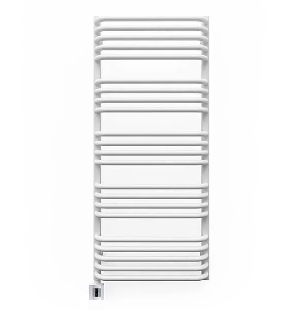 Fácula - Radiatore Scaldasalviette Elettrico Fluido Bianco Elettronico 700w Facile Gestione Boost 2h Timer 12 24h 86188825